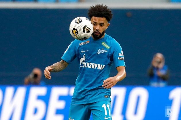    Игрок ФК «Зенит» Клаудиньо Дарья Драй © ИА REGNUM