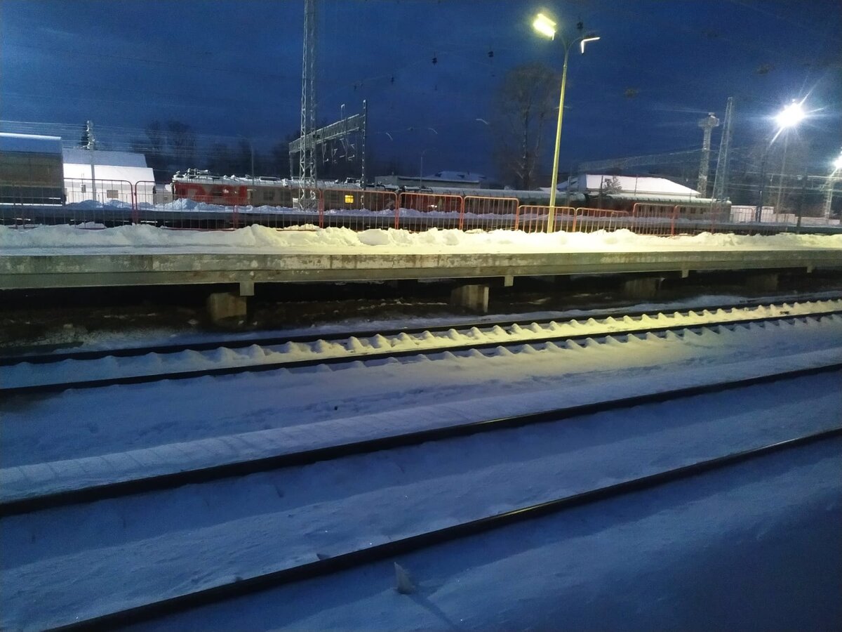 Бологое, 16 ноября, фото сына