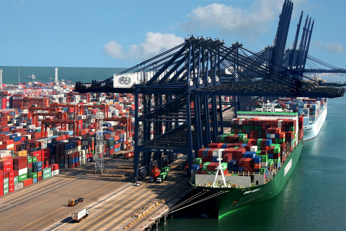 Чарльстон США контейнерный терминал