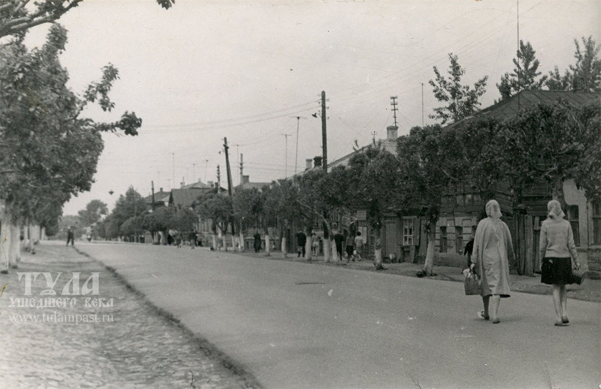 Улица Каминского в Туле в середине 1960-х годов | ПАНТОГРАФ | Дзен