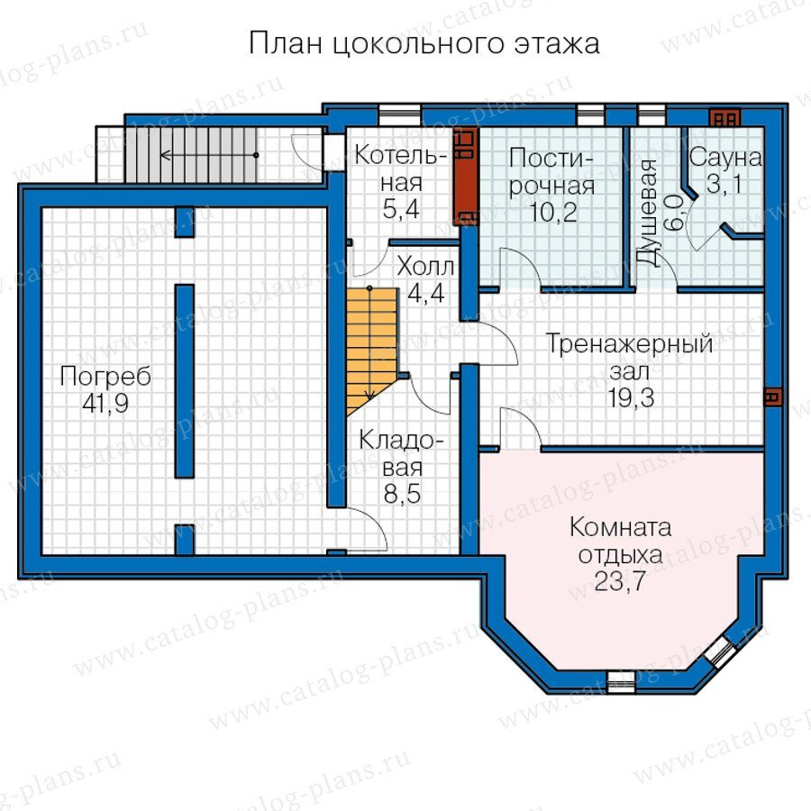 40-66 - Проект дома из тёплой керамики 380мм. Такой дом станет идеальным  местом для комфортной жизни большой семьи из пяти человек. | Проекты  Коттеджей | Дзен