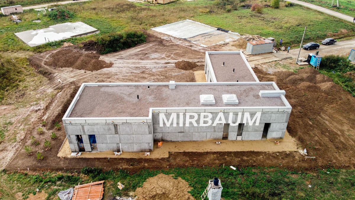 Плоская кровля в Нефедьево, Московская область