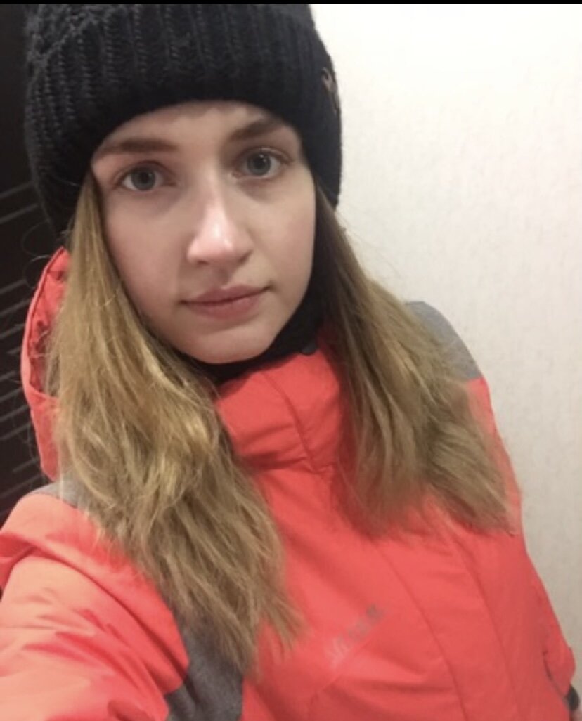 Мой образ до ухода за волосами.