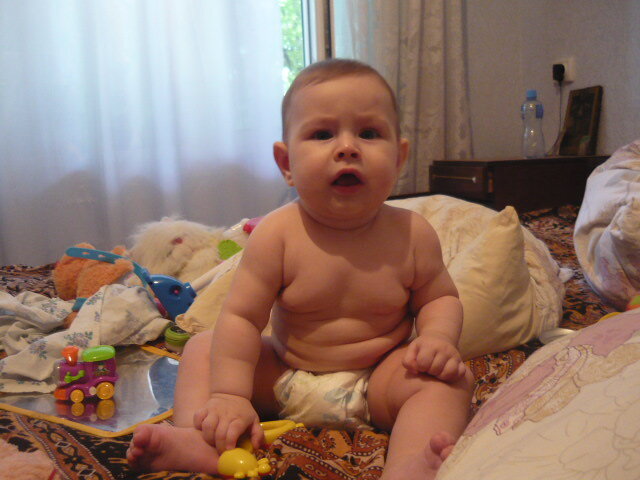 Фото из личного архива. Июль 2014 года. Дашенька.