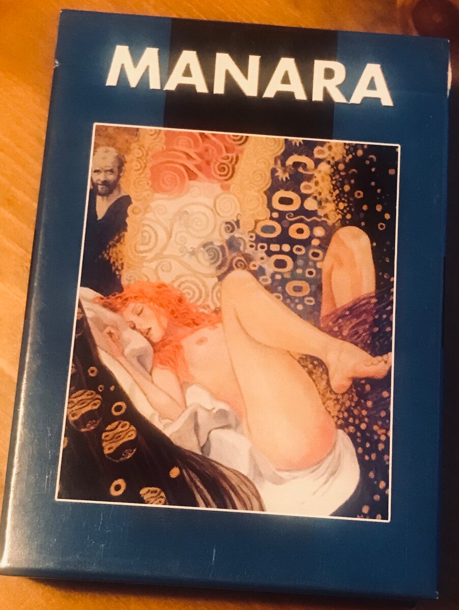 Ну, а тут явно чувствуется влияние Климпта на творчество Манара ;)