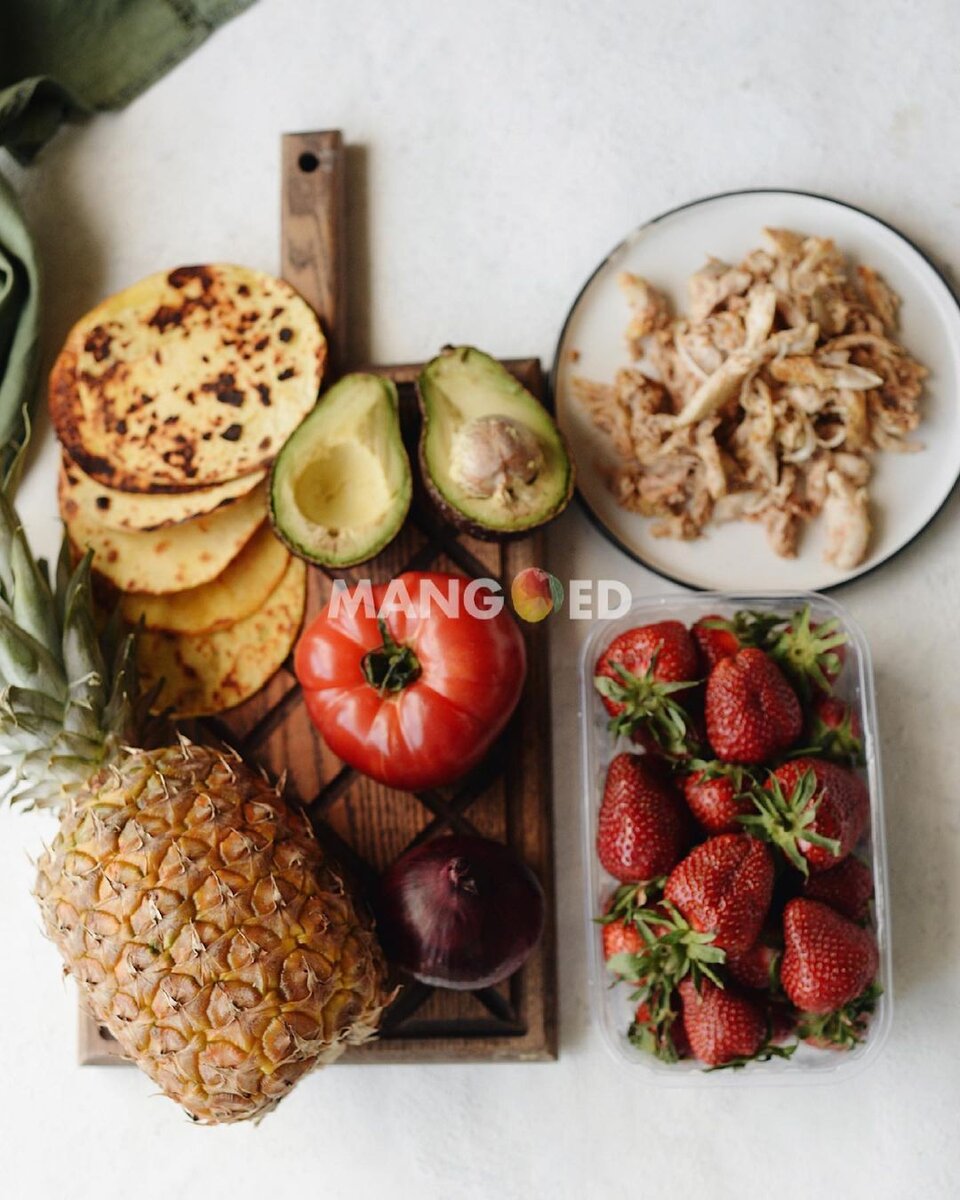 Удивительно вкусное сочетание фруктов и овощей от mangoed.ru