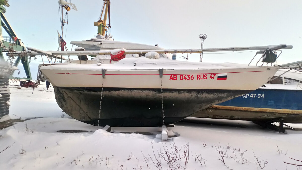 Оставляли яхту в порту Нарьян-Мара 2 года назад. В каком виде мы её  получили | sevprostor | Дзен