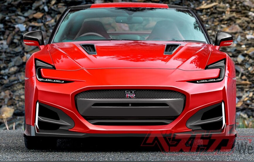 Рендер нового Nissan GT-R R36 2022