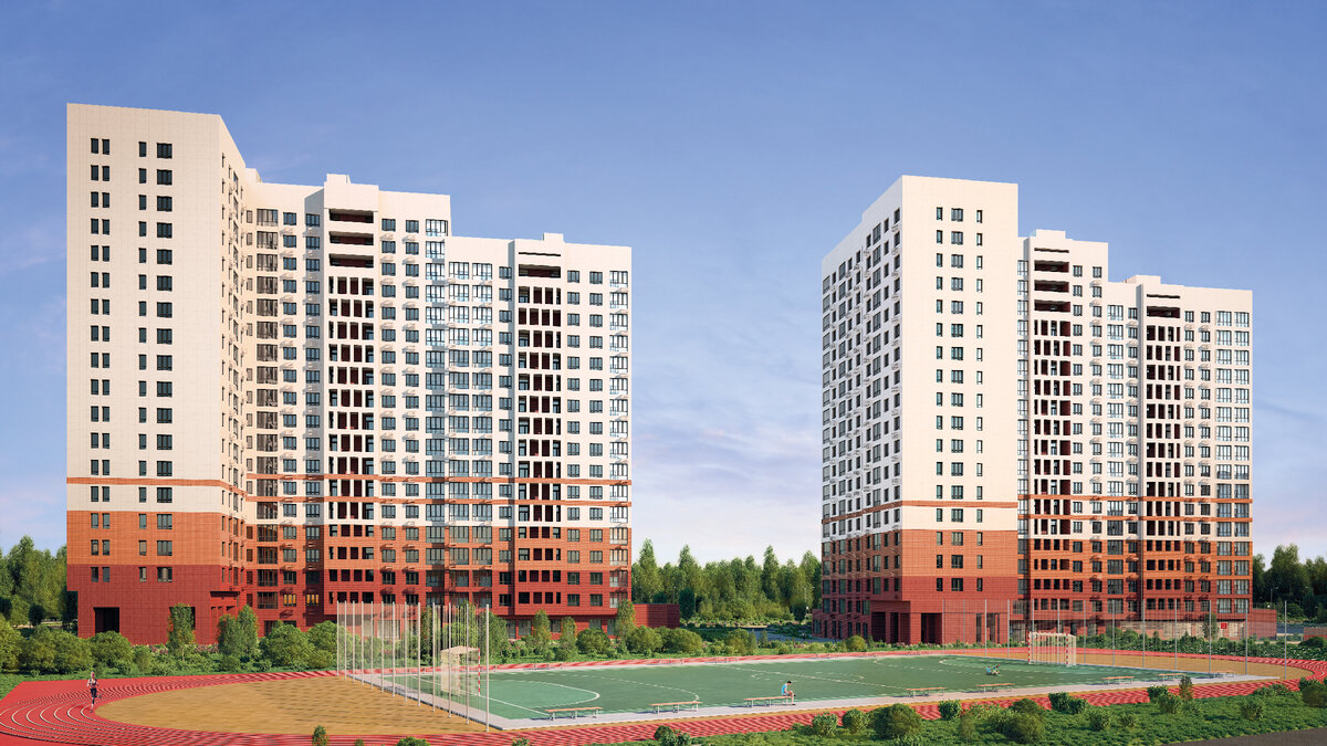 Новые дома Каскад 19 и Каскад 20