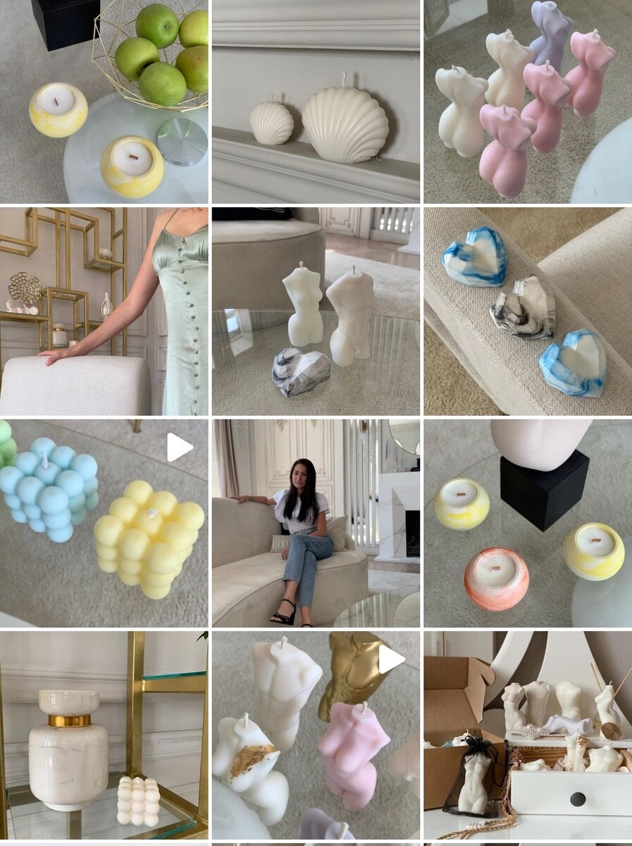 Фото из Инстаграм аккаунта blazh_candle