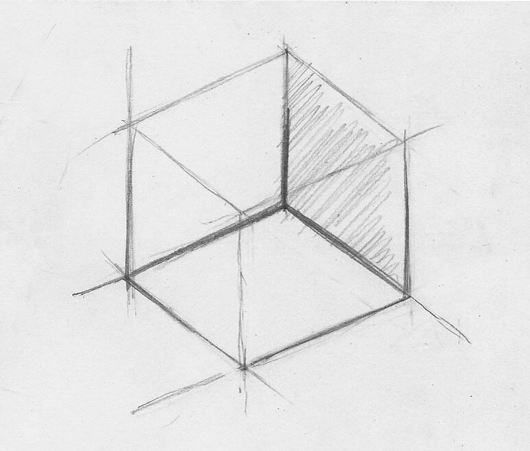 Как рисовать кубы в перспективе