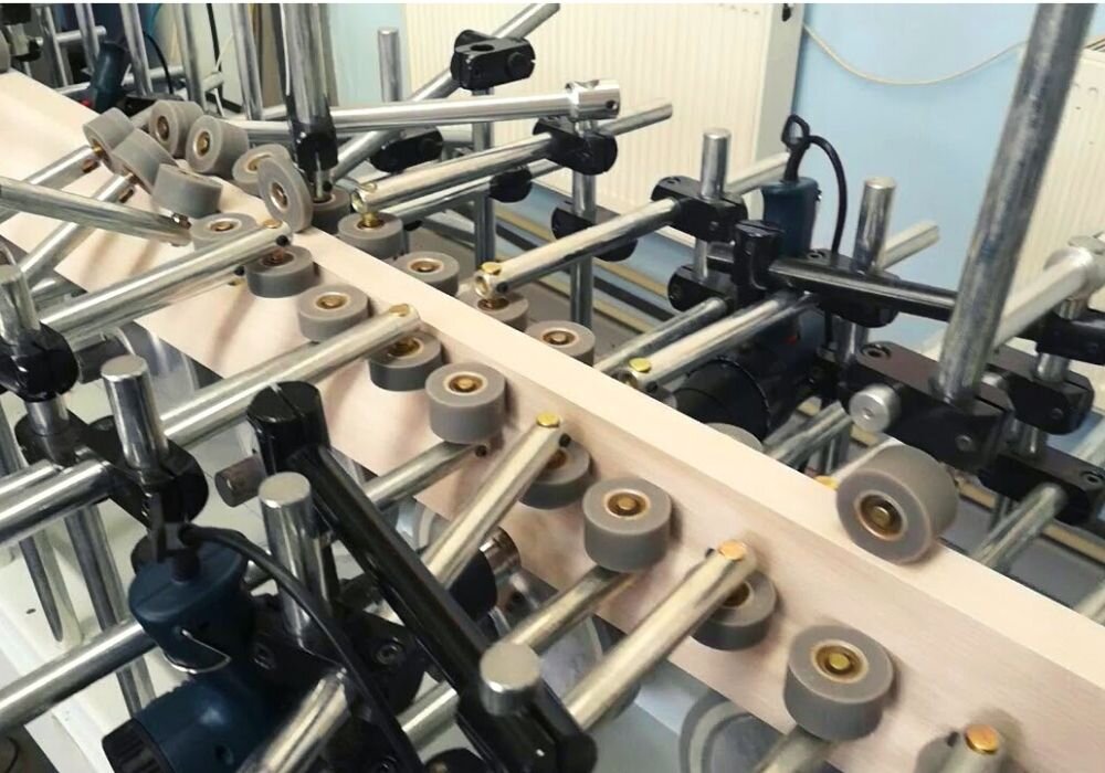 Ламинация профиля.