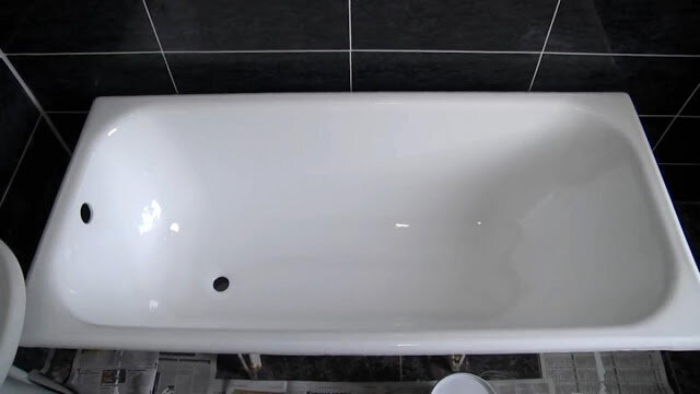 Реставрация ванн видео