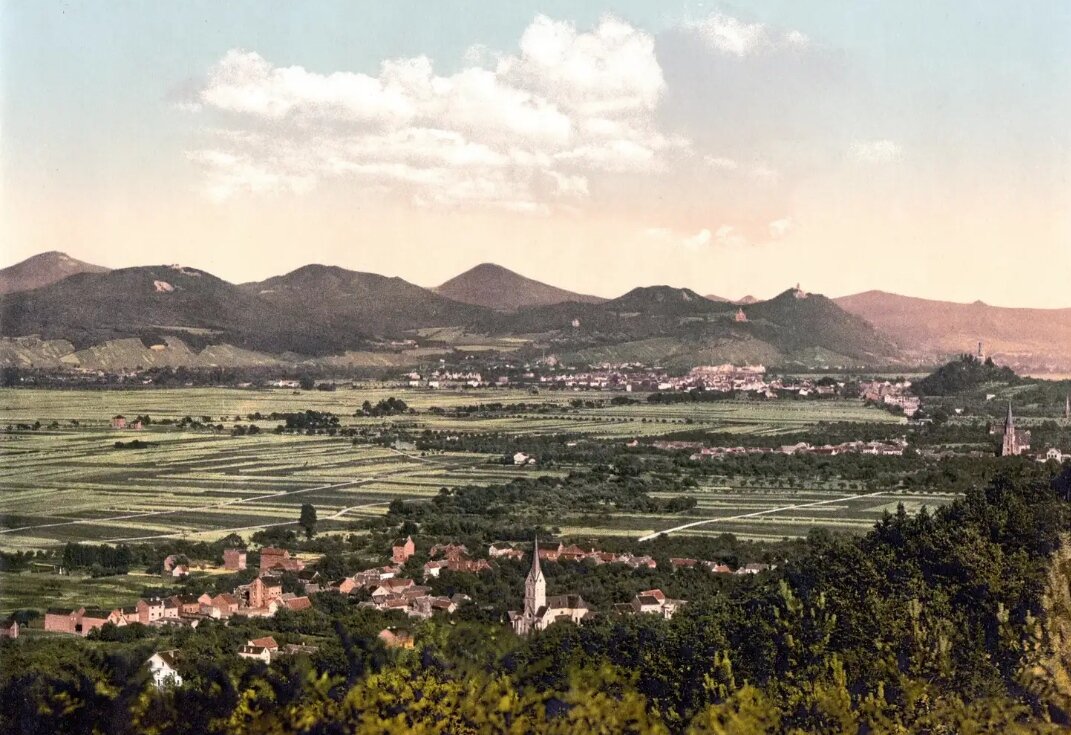 Siebengebirge, 1900 год, Источник: wikiCommons