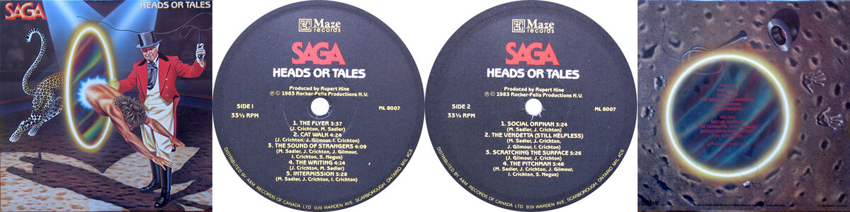 Canada, 1983 -  Maze Records (2) – ML 8007