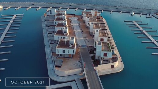 Ayia Napa Marina. Прогресс строительства. Октябрь 2021.