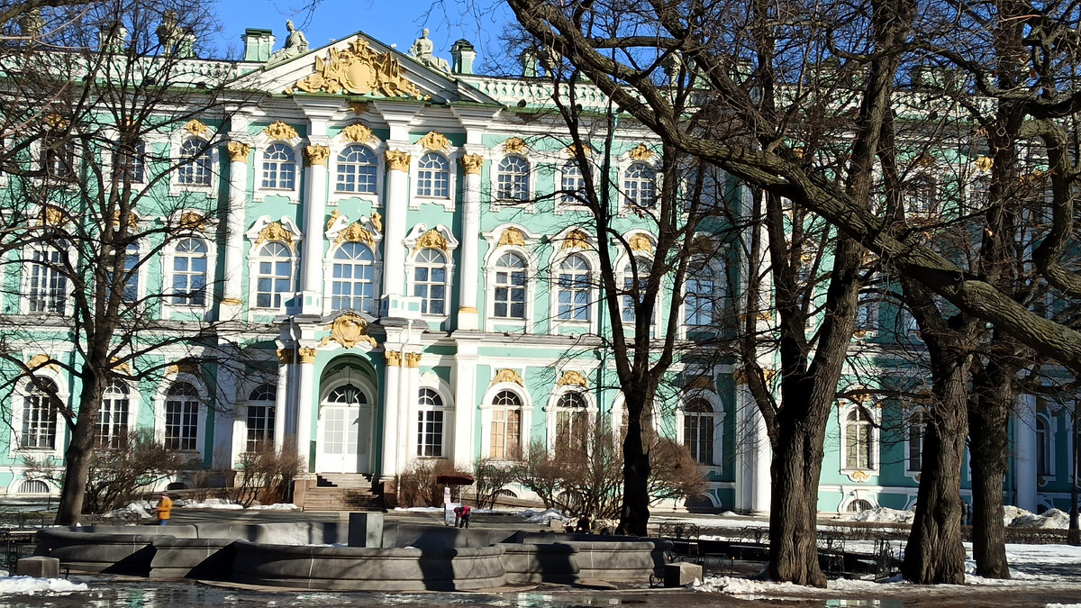 Собственный садик Эрмитажа. Из архива