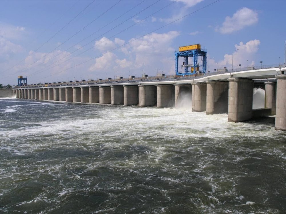 Каховская ГЭС. Источник: t.me/rybar