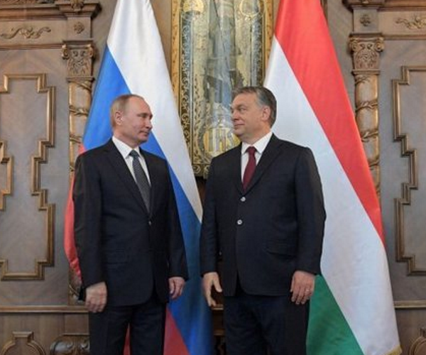 Путин и Орбан, фото Яндекс.Картинки