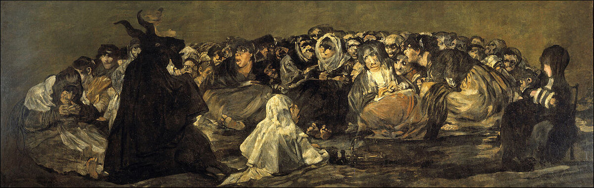 «Шабаш ведьм», 1820−1823. Источник: Национальный музей Прадо