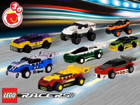 Lego store racers mcdonalds