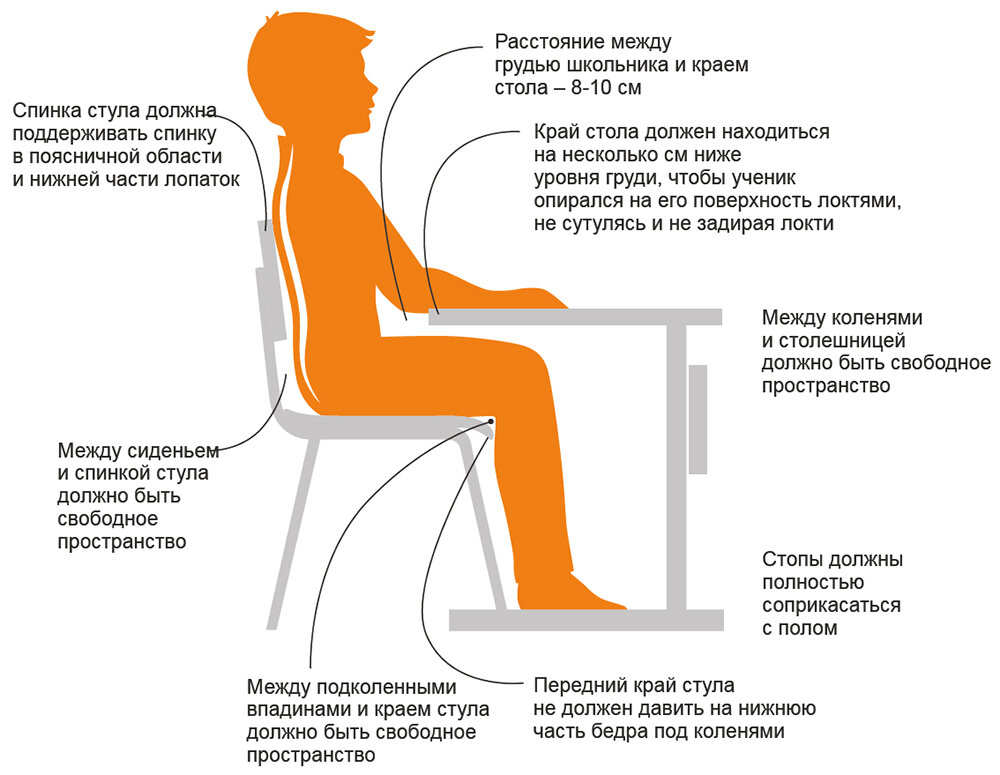 В каком положение должен стоять. Эргономика стола для ребенка. Эргономика детского стула. Эргономика мебели для детей. Эргономика стула и стола для ребенка.