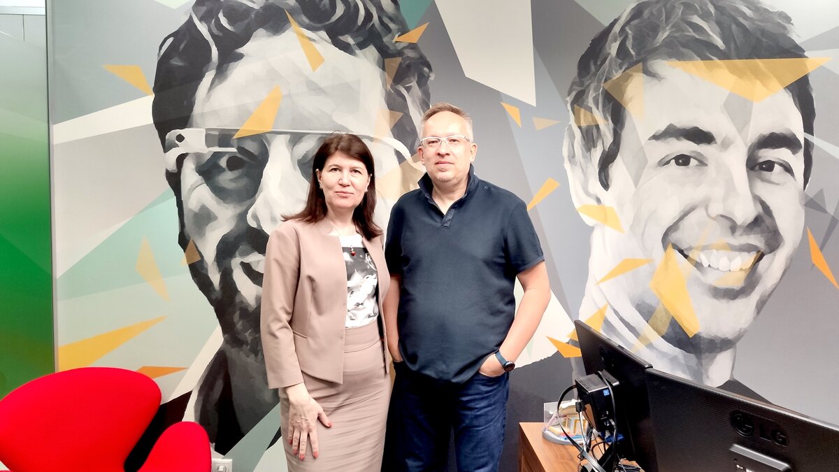 В офисе Freedom Finance c Региной ДЗИКАВИЧЮТЕ, директором Филиала в Новосибирске