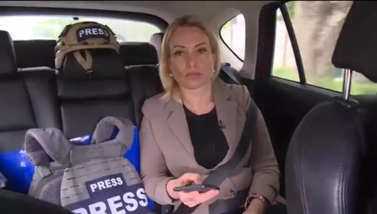 Марина Овсянникова посетила Одессу в конце мая.  фото из интернета