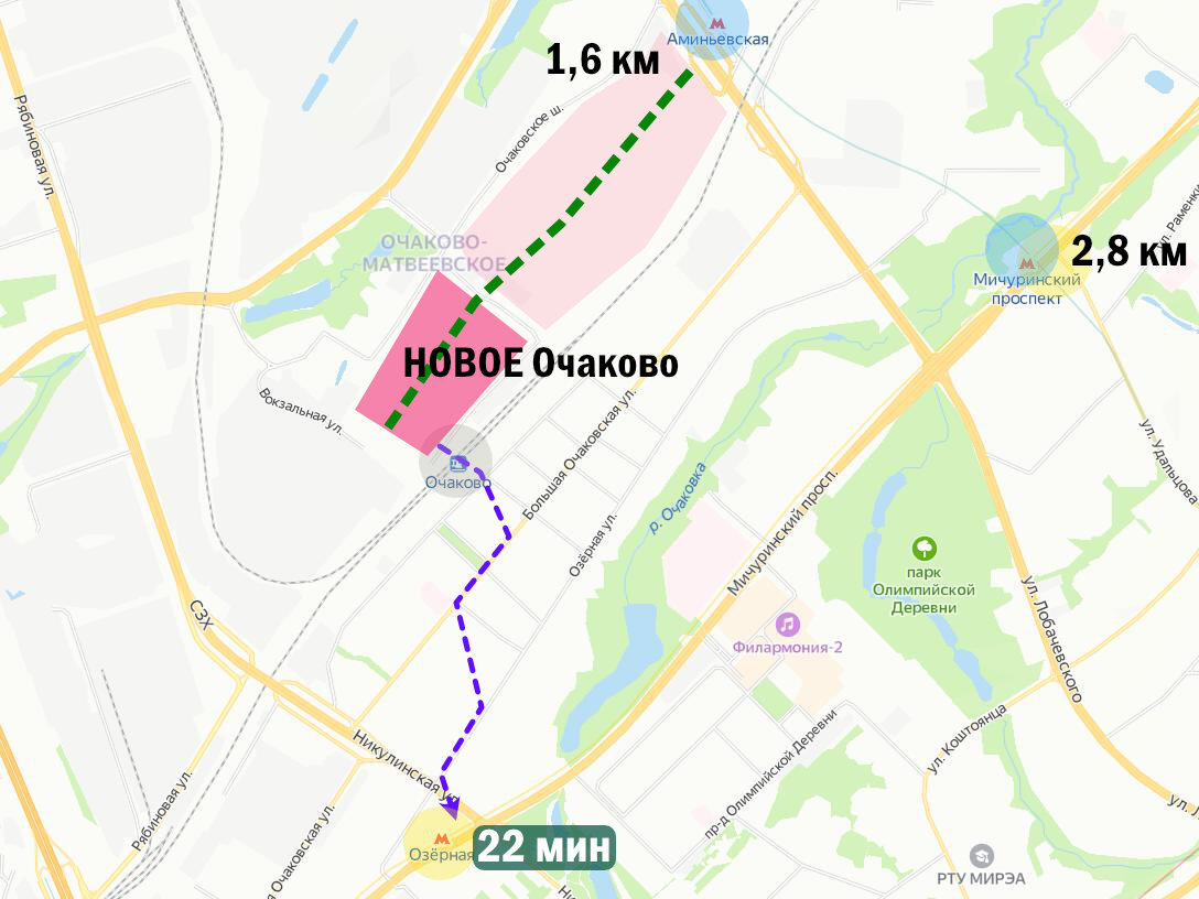 Жк новое очаково