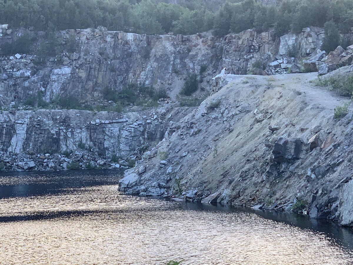 Озеро Карьерное. Мурманск.