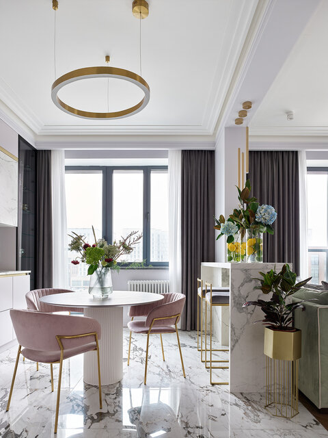 Фрагмент интерьера. Автор проекта: Ульяна Степанищева.