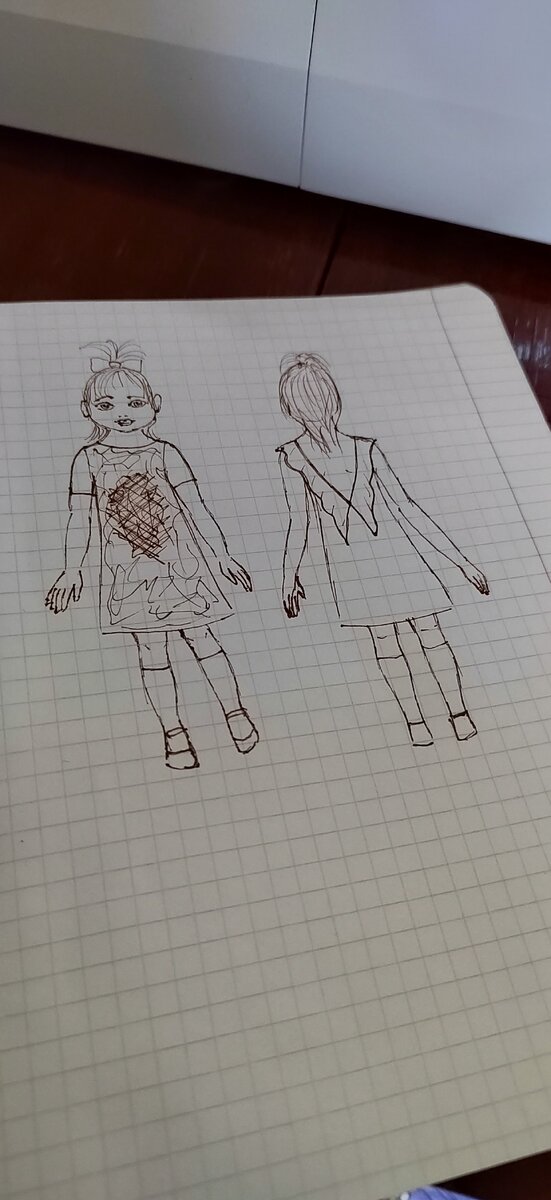 Нарисовала для себя, навык теряется к сожалению. Надо чаще рисовать😅