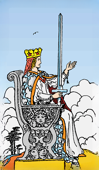 Королева мечей в системе Райдера-Уэйта