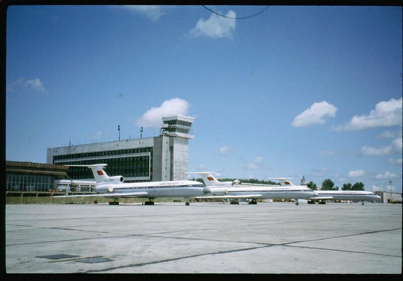 Хабаровский аэропорт. В те годы.