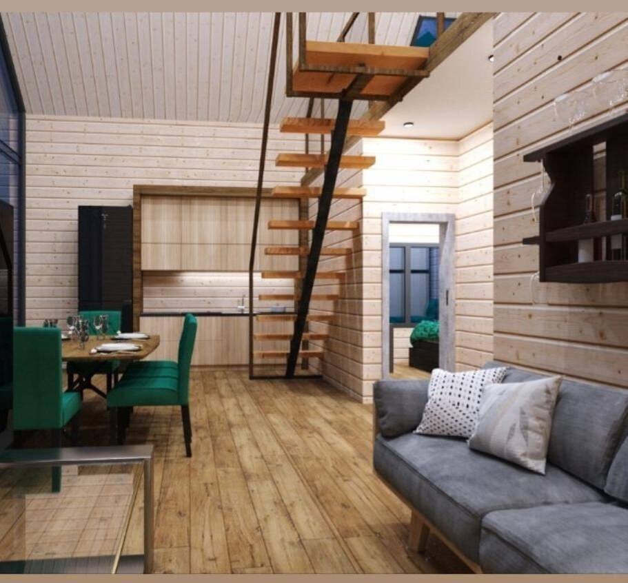 Пример квартиры с высоким потолком 