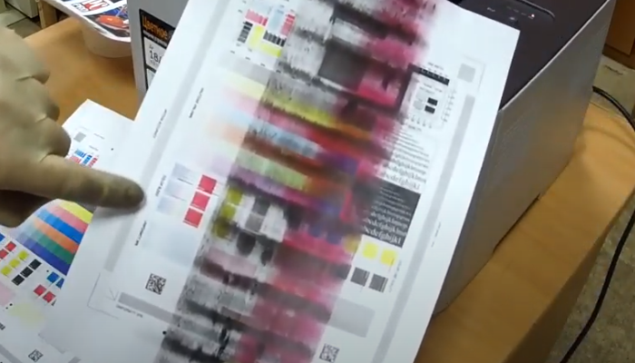 Фото 14. Печать аппарата после ремонта