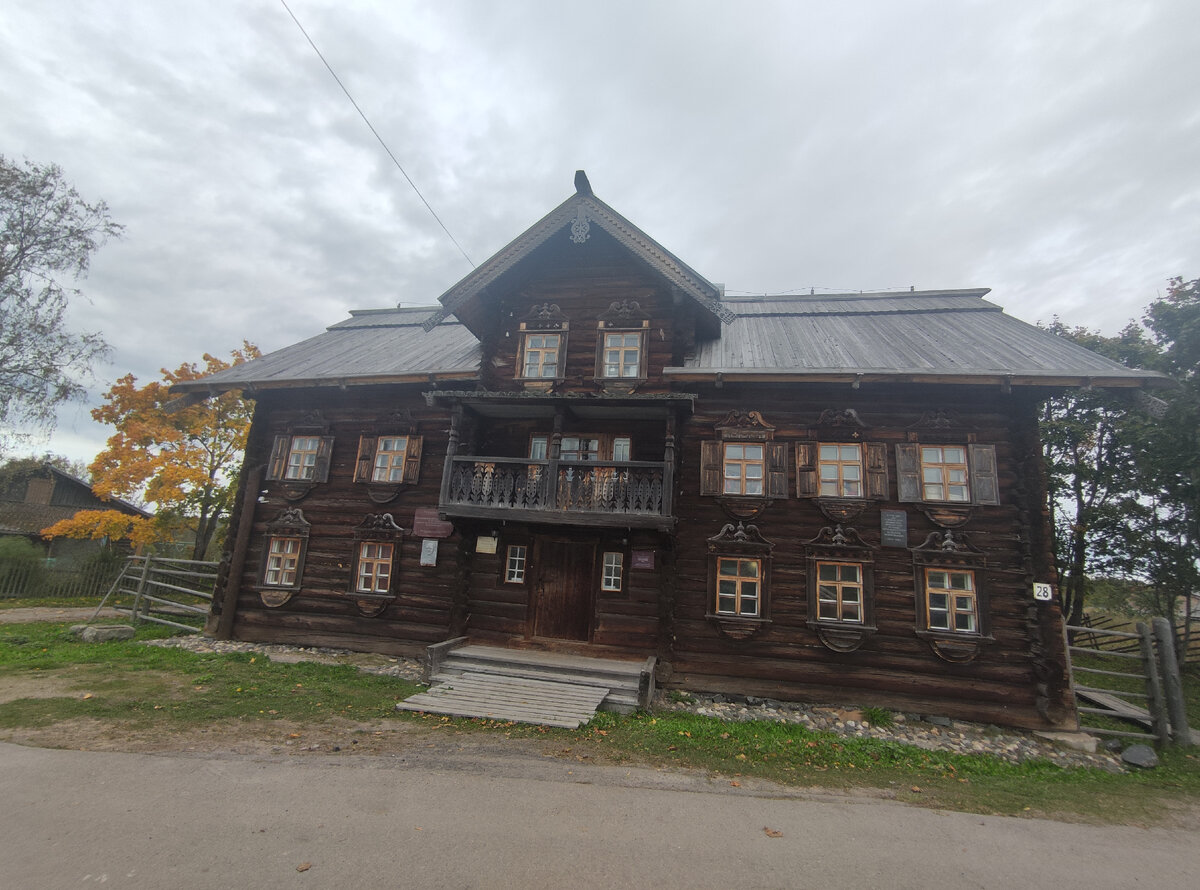 Музей в Шёлтозеро расположен в доме 1814 года постройки.