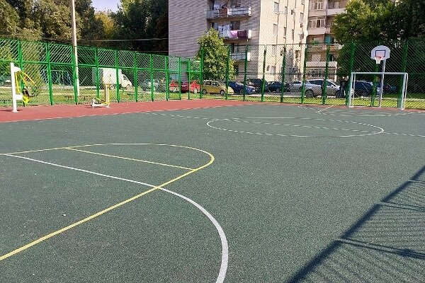 Новая спортплощадка в Таганроге, фото donland.ru