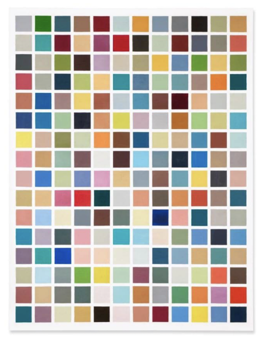 На последнем аукционе Sotheby's картина немецкого абстракциониста Герхарда Рихтера была продана за 20 миллионов долларов. Картину «192 цвета» Рихтер создал в 1966 году.