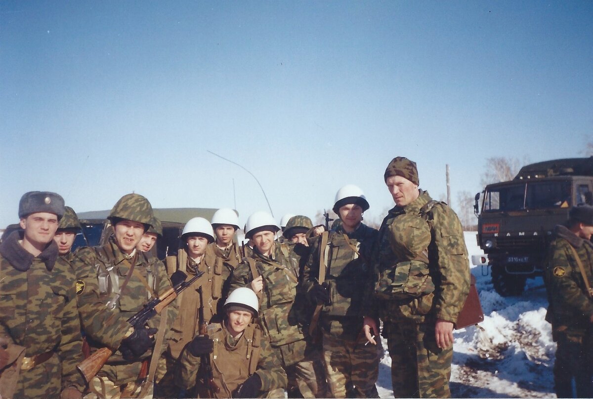 Автор со своими двухгодичниками.