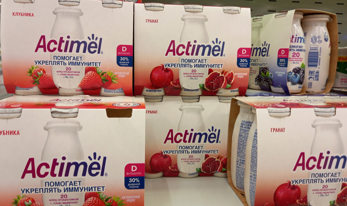 Напиток "Actimel" (фото автора)