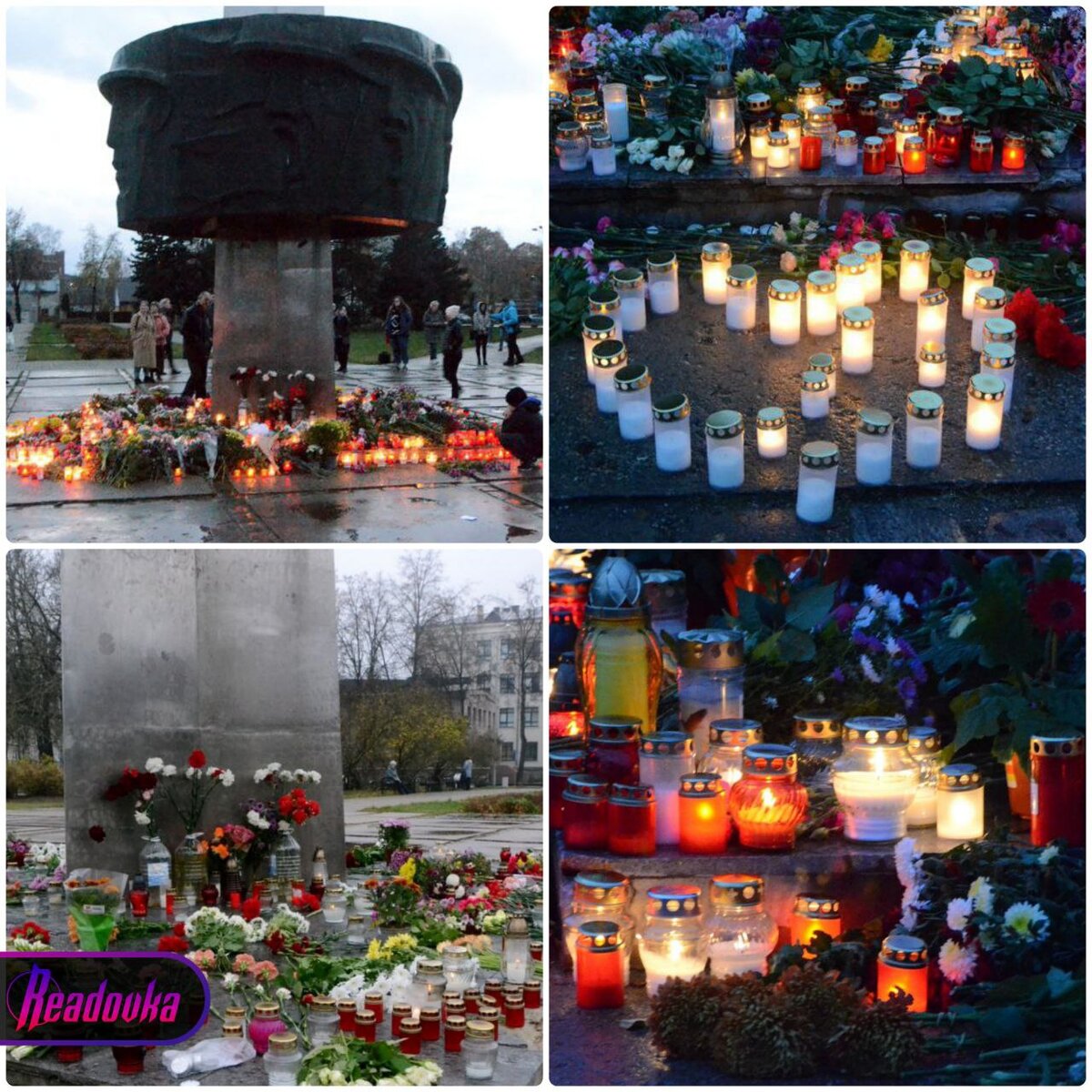 Жители латвийского Даугавпилса весь день несут цветы и свечи к памятнику советским воинам — скоро его снесут по решению властей

Геноцид памяти продолжается в Латвии — очередь на снос дошла до мемориала советским солдатам в Даугавпилсе. За него и другие военные памятники в городе, втором по величине в стране, шла борьба с весны — в числе защитников был и местный мэр Андрей Элксниньш, за что стал объектом недовольства нацпатриотов. Но даже это, как и обращение в Конституционный суд, не помогло.

Сегодня с 22:00 доступ к памятнику будет закрыт, после чего его демонтируют, к вящей радости нацпатриотов. Горожане весь день несли к мемориалу цветы и зажженные свечи, демонстрируя тем самым, что память у них отобрать не получится.