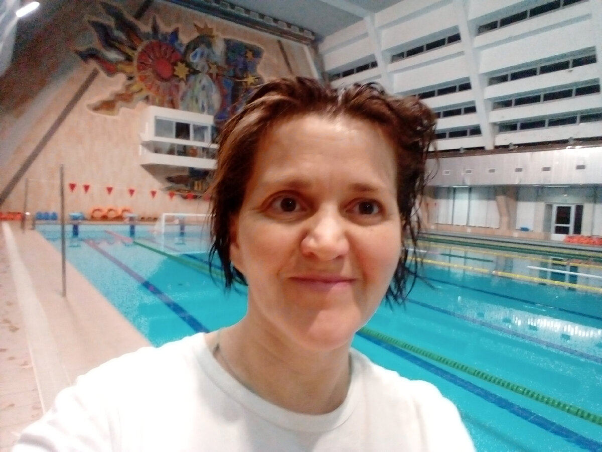 Дорожка длиной 50 метров сегодня была в моем личном распоряжении