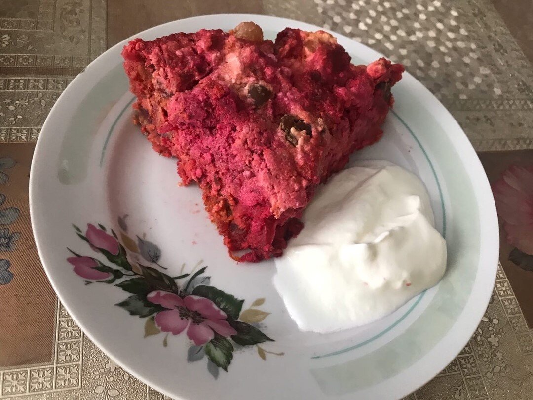 Свекольная запеканка. Фото автора