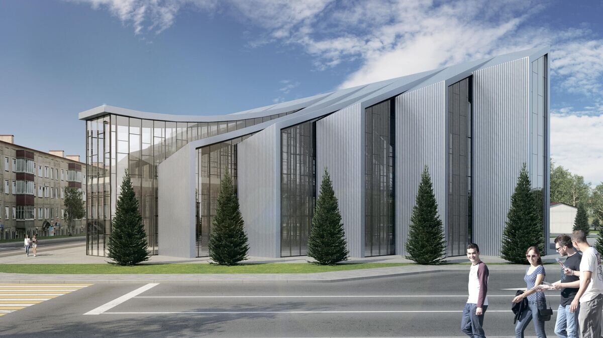    Проект музейного комплекса "Сахалин" в Южно-Сахалинске© Единый заказчик в сфере строительства