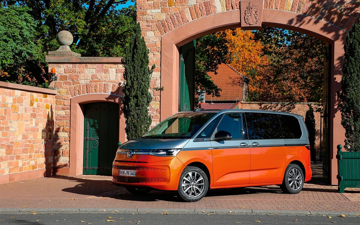 В самом роскошном оформлении Volkswagen Multivan T7 найти сложно 