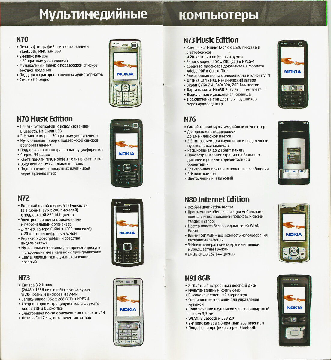 7 кадров о телефонах NOKIA из 2007 года. А какой телефон был у вас? |  