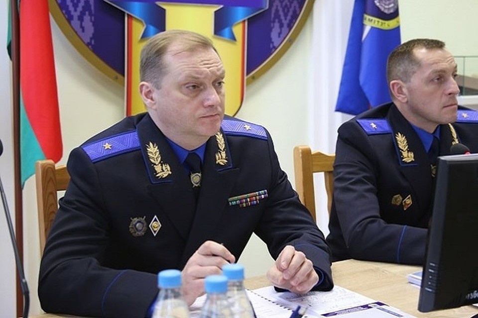     Первый зампредседателя Следственного комитета Беларуси Олег Шандарович. Фото: УСК по Минской области