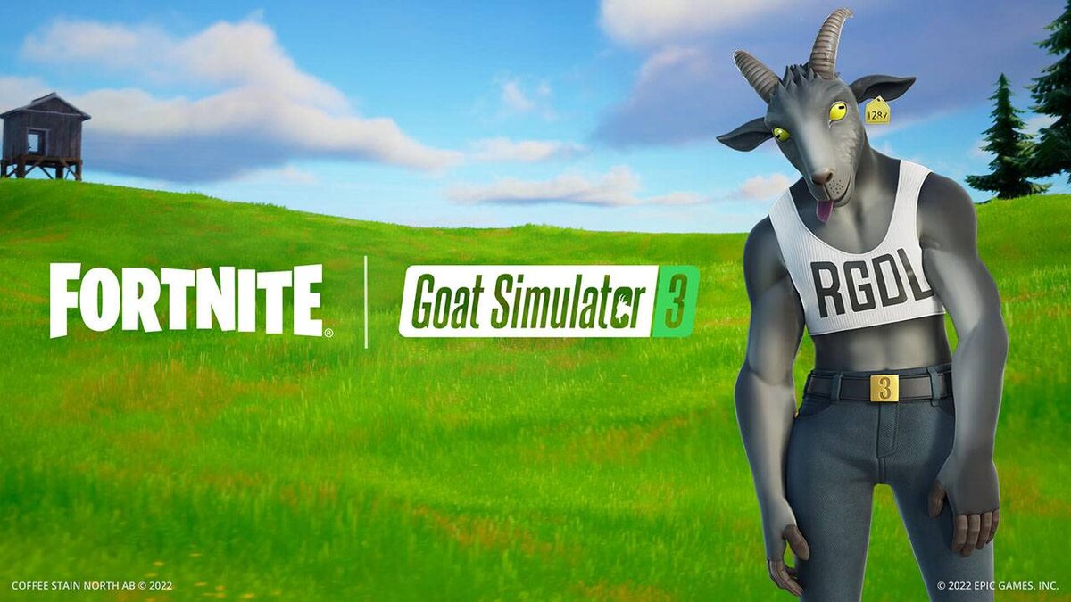 Алая Аони в отряде Fortnite и экипировка козла из Goat Simulator 3 |  top-mmorpg.ru | Дзен