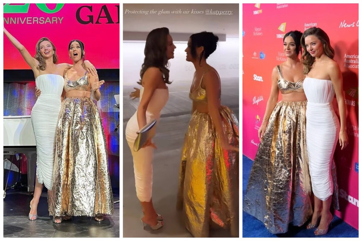 Миранда Керр и Кэти Перри